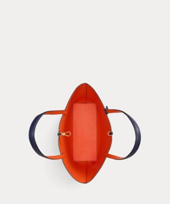 フェイクレザー ラージ リバーシブル トート バッグ