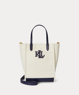 ＜LAUREN RALPH LAUREN (Women)＞キャンバス　スモール　Ｃａｍｅｒｙｎ　トート　バッグ　ＷＡＬＲＢＡＧ０Ｇ６２０３７８