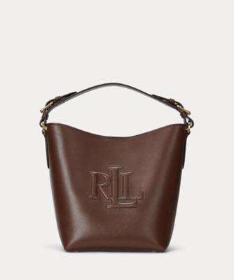 ＜LAUREN RALPH LAUREN (Women)＞レザー　ミディアム　Ｗｉｔｌｅｙ　バケット　バッグ　ＷＡＬＲＢＡＧＣＥＱ２００１３