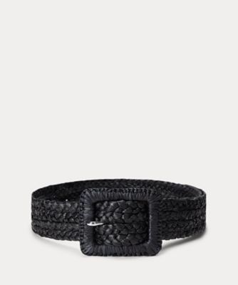 LAUREN RALPH LAUREN (Women)/ローレン ラルフ ローレン ラフィア ワイド ベルト WALRBLT0F320115