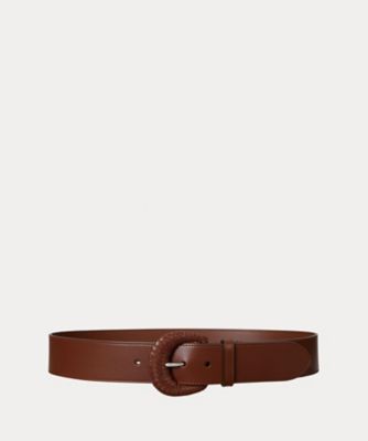 ウーブンバックル　ヴァケッタ　レザー　ワイド　ベルト　ＷＡＬＲＢＬＴ０Ｆ３２０２７５