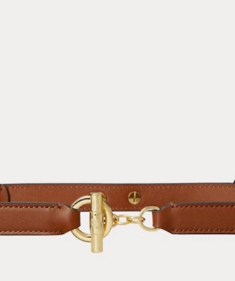 レザー トグル スキニー ベルト WALRBLT0F320311