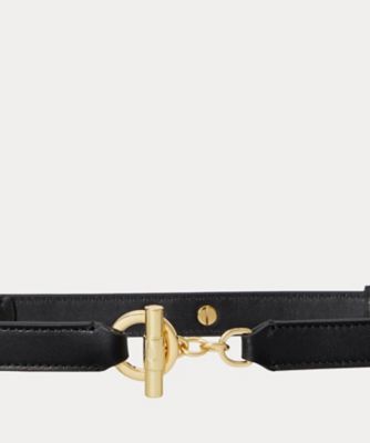 レザー トグル スキニー ベルト WALRBLT0F320320