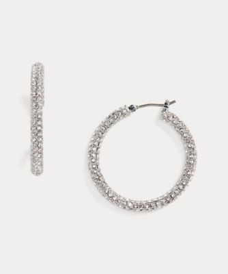 シルバートーン　パヴェ　フープ　ピアス　ＷＡＬＲＦＳＪＣＫ１２０１０４