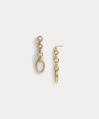 ゴールドプレーテッド　リンク　リニア　ピアス　ＷＡＬＲＦＳＪＣＫ１２０１２２