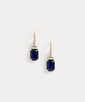 ＜LAUREN RALPH LAUREN (Women)＞パヴェ　ゴールドプレーテッド　ストーン　ドロップ　ピアス　ＷＡＬＲＦＳＪＣＫ１２０１５３
