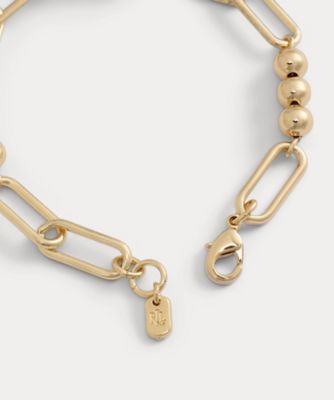 【RALPH LAUREN】ツイスト サークル チャーム Gold ブレスレット WALRFSJCK320086040_1?$VS_1500$