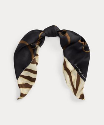 ラルフローレン Ralph Lauren シルクスカーフ セール】 フローラル シルク ツイル スクエア スカーフ
