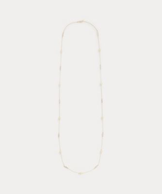 ＜LAUREN RALPH LAUREN (Women)＞フェイクパール　ステーション　ネックレス　ＷＡＬＲＪＷＬ０Ｋ４２０１２０