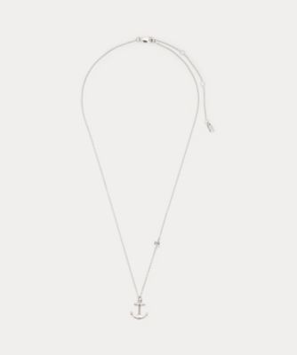 ＜LAUREN RALPH LAUREN (Women)＞スターリング　シルバー　アンカー　ペンダント　ネックレス　ＷＡＬＲＪＷＬ０Ｋ４２０１２８