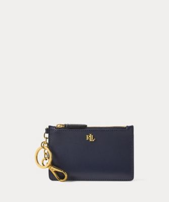 ＜LAUREN RALPH LAUREN (Women)＞レザー　ジップ　カード　ケース　ＷＡＬＲＳＬＧ０２３２００９６