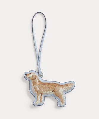 ＜LAUREN RALPH LAUREN (Women)＞エンブロイダリー　ゴールデン　レトリバー　チャーム　ＷＡＬＲＳＬＧ０Ｇ１２０００７
