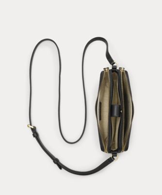 国内NEW Ralph Lauren Witley CrossbodyWalletキャンバスxレザー 国内NEW Ralph Lauren Witley CrossbodyWalletキャンバスxレザー