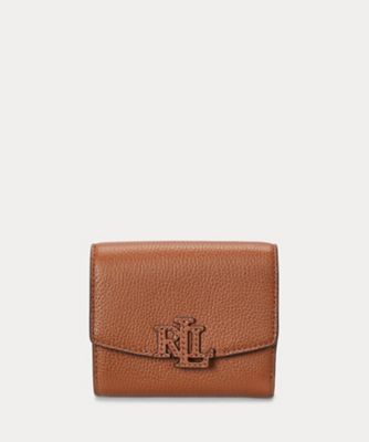 ＜LAUREN RALPH LAUREN (Women)＞ペブルド　スモール　Ｃａｍｅｒｙｎ　フラップ　ウォレット　ＷＡＬＲＳＬＧ０Ｇ２２０１９２