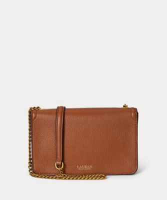 ペブルド レザー Bradley クロスボディ ウォレット