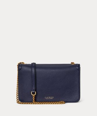 ペブルド レザー Bradley クロスボディ ウォレット