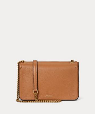 ペブルド レザー Bradley クロスボディ ウォレット