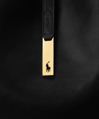 Polo ID カーフスキン ラージ ショルダーバッグ