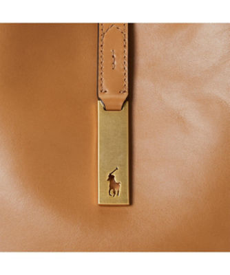 Polo ID ミディアム レザーショルダーバッグ | POLO RALPH