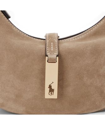Ｐｏｌｏ　ＩＤ　スエード　ミニ　ショルダー　バッグ