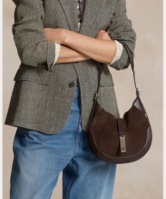 Ｐｏｌｏ　ＩＤ　スエードレザー　スモール　ショルダー　バッグ