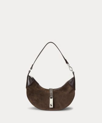 ＜POLO RALPH LAUREN WOMENS (Women)＞Ｐｏｌｏ　ＩＤ　スエード　ミニ　ショルダー　バッグ　ＷＡＰＯＢＡＧ０２Ｖ２０１１９