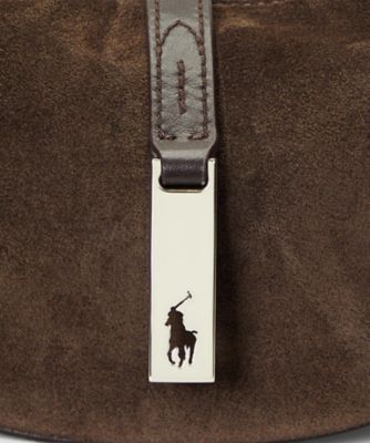 上品♪【Ralph Lauren】2way ポロID スエード スモールトート 上品♪【Ralph Lauren】2way ポロID スエード スモールトート