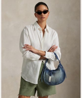 Polo ID デニム スモール ショルダー バッグ