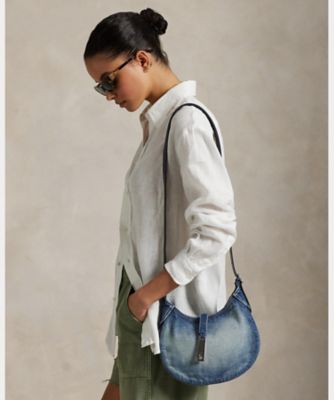 Polo ID デニム スモール ショルダー バッグ