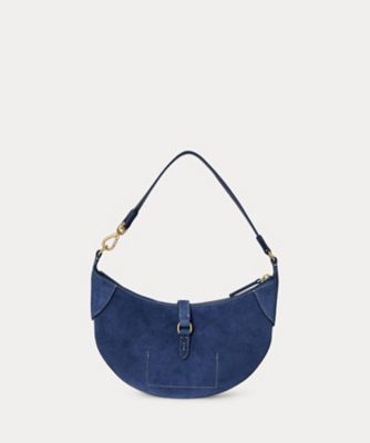 Polo ID スエード ミニ ショルダー バッグ