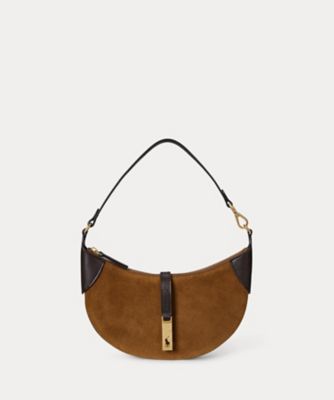 ＜POLO RALPH LAUREN WOMENS (Women)＞Ｐｏｌｏ　ＩＤ　スエード　ミニ　ショルダー　バッグ　ＷＡＰＯＢＡＧ０２Ｖ２０１７４