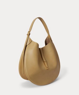 Polo ID ラージ カーフスキン ショルダー バッグ