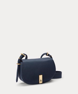 Polo ID レザー ミニ サドル バッグ