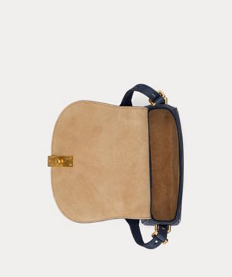 Polo ID レザー ミニ サドル バッグ