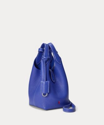 エレガント【Ralph Lauren】2way ポロID レザースモールトート Polo Play レザー スモール トート & クロスボディ