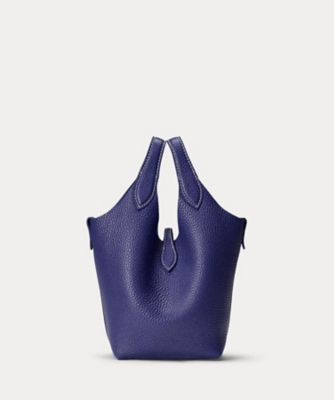 上品【Ralph Lauren】ポロ プレイ スエード ミディアム トート Polo Ralph Lauren - スエード・ミディアム・プレイ・トート を