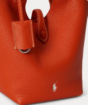 Polo Play レザー スモール トート ＆ クロスボディ