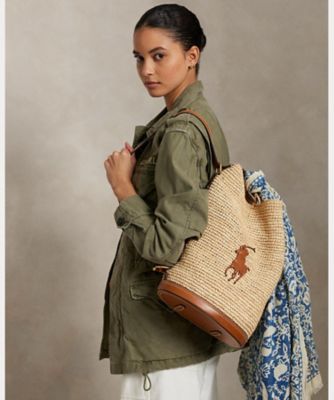 ポニー　ラフィア　Ｂｅｌｌｐｏｒｔ　スリング　バケット　バッグ　ＷＡＰＯＢＡＧ０ＥＱ２００６４