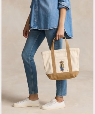 Polo ベア キャンバス スモール トート