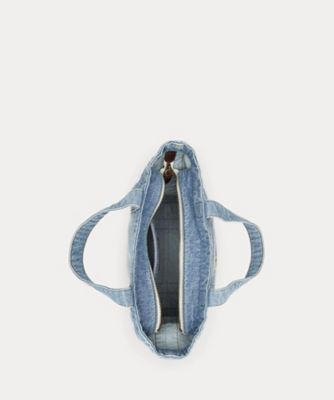 Ｐｏｌｏ　ベア　デニム　スモール　トート　ＷＡＰＯＢＡＧ０Ｇ６２０４１１