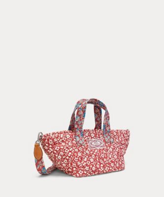 キルテッド　フローラル　コットン　スモール　トート　ＷＡＰＯＢＡＧ０Ｇ６２０４１９