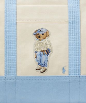 Ｐｏｌｏ　ベア　キャンバス　ミディアム　トート　ＷＡＰＯＢＡＧ０Ｇ６２０４４１