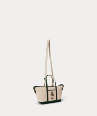 Polo ベア キャンバス ミニ ショッパー トート