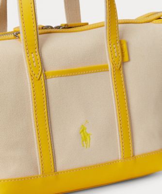 コットン キャンバス ミニ ショッパー トート