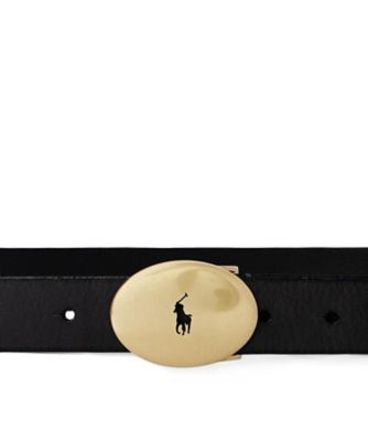 Polo Ralph Lauren オーバルバックル ヴァケッタベルト