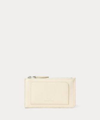 Ｐｏｌｏ　ベア　レザー　ジップ　カード　ケース　ＷＡＰＯＳＬＧ０２３２００７３