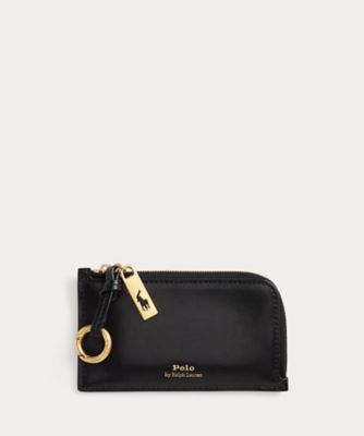 ＜POLO RALPH LAUREN WOMENS (Women)＞Ｐｏｌｏ　ＩＤ　レザー　ジップ　カード　ケース　ＷＡＰＯＳＬＧ０２３２００９６