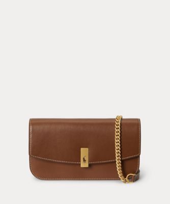 ＜POLO RALPH LAUREN WOMENS (Women)＞Ｐｏｌｏ　ＩＤ　レザー　チェーン　ウォレット　＆　バッグ　ＷＡＰＯＳＬＧ０ＥＧ２００３５