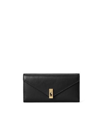 ＜POLO RALPH LAUREN WOMENS (Women)＞Ｐｏｌｏ　ＩＤ　レザー　ウォレット