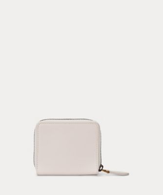 Polo ベア レザー コンパクト ウォレット